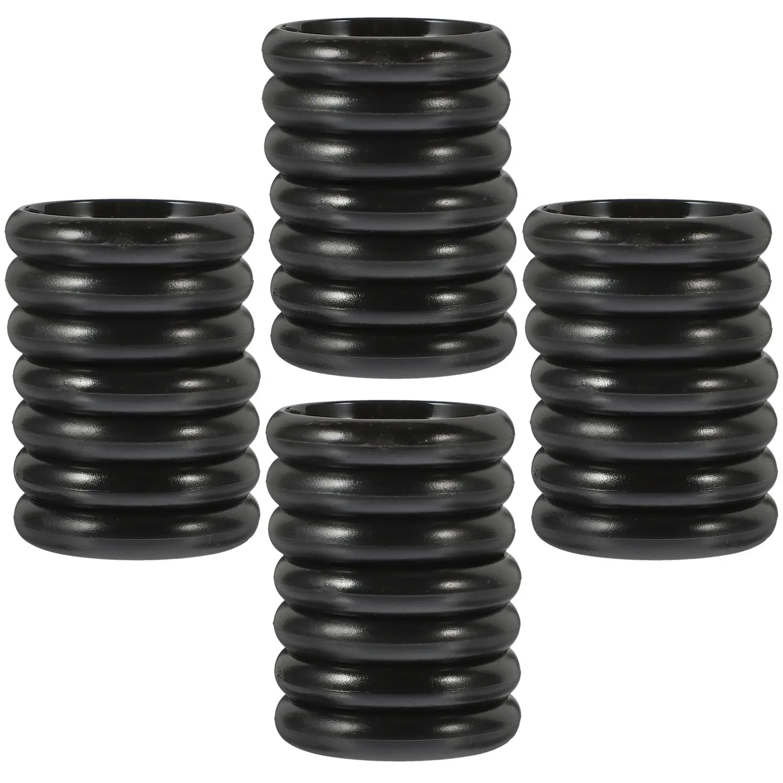 

44 Pcs Discbound Expansion Discs Plastic Binding Rings Spiral Notebooks Planner ABS Office