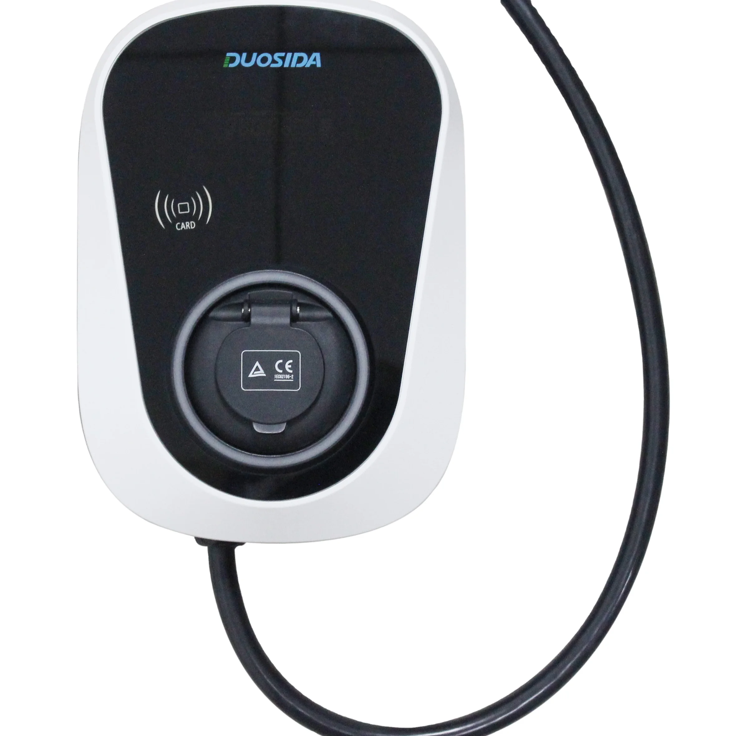 

Charging Station With Fashionable Appearance Support Type2 Connectors DUOSIDA AC EV Charger 11KW Wall-mounted