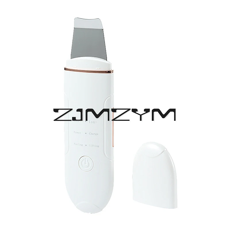 Ultrasonic Skin Scrubber, removedor de cravos, levantamento facial, limpador esfoliante, massageador facial profundo, peeling