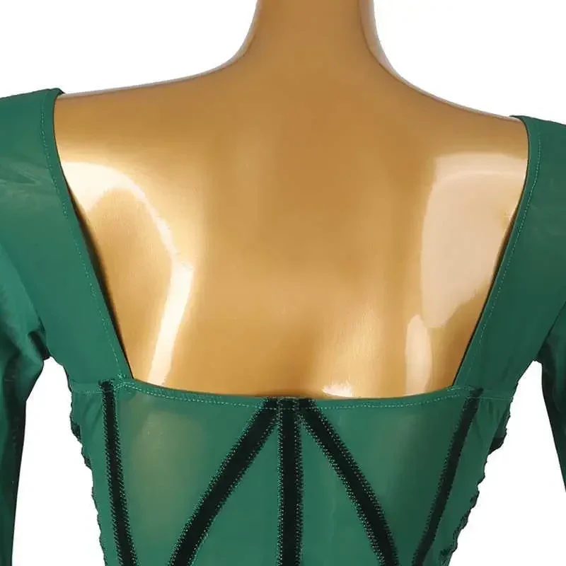 2025 Latin Dance Skirt Girls Competition Tassel Dress Sexy Clothes For Women Line Costume Cabaret Outfit Practice Customized