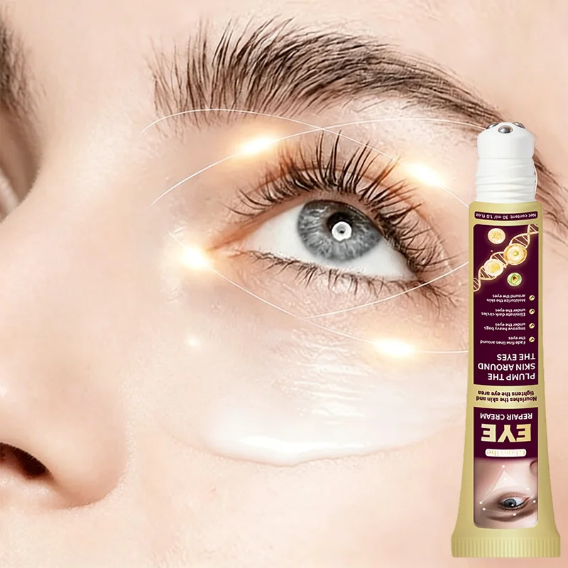 rollerball eye cream deeply moisturizes the skin around the eyes, hydrating and firming the skin.