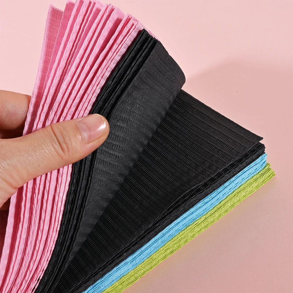 

20 шт. смешанный настольный коврик для дизайна ногтей, одноразовый складной чистый коврик для красоты, лак для ухода за ногтями, водостойкая скатерть, маникюрный инструмент, ворсовая бумага