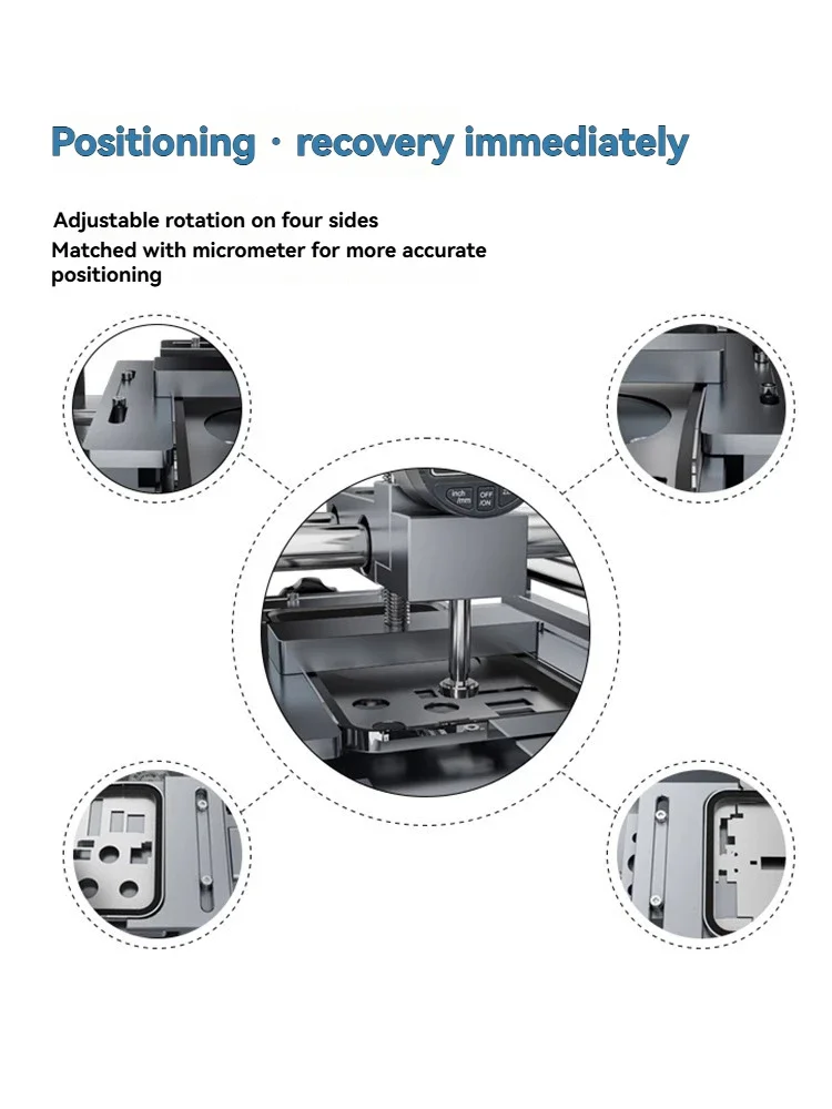 

Отличный инструмент TBK215 для ремонта рамок мобильных телефонов, корректор деформаций и сколов рамок, средство для восстановления разбитых рамок.