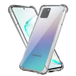 For Samsung Note 10 Lite Case Shockproof Cases For Samsung Galaxy Note 10 Lite Silicone Soft Clear Cover Funda Note10 Lite Coque