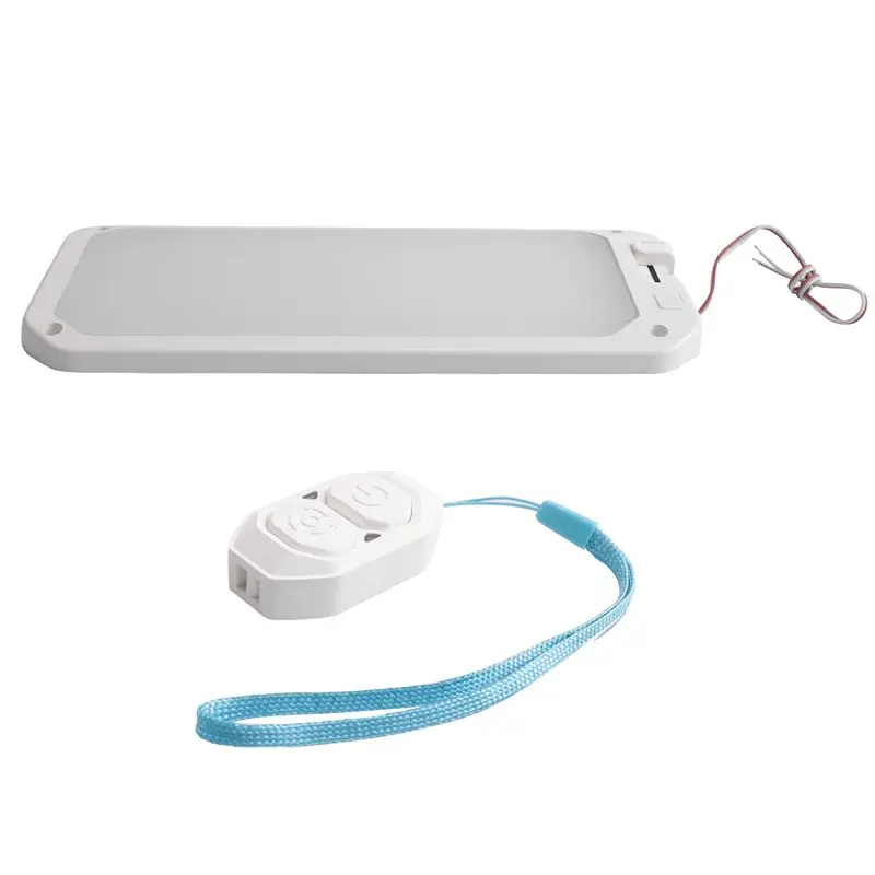 

Memory Function Dimmable 12V-24V Roof Dome Ceiling Spot Light Slim Thin Interior Lamp For RV Caravan Marine Boat