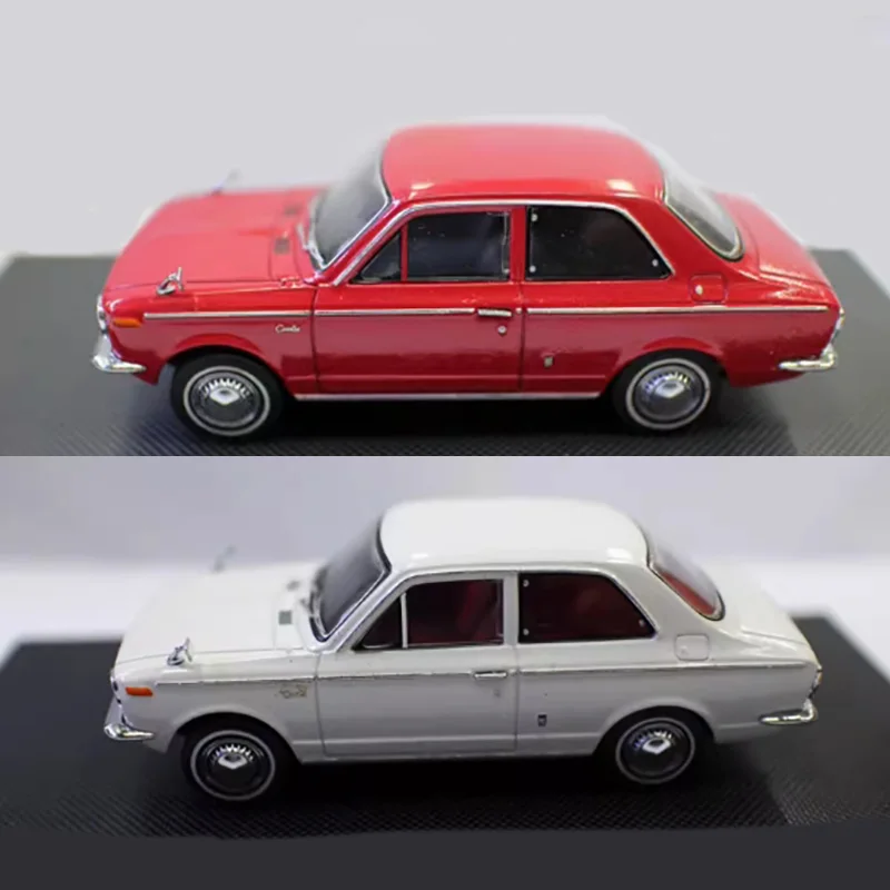 Have Flaws Ebbro 1/43 Scale Corolla 1100 1966 Alloy Simulation Car Model Classic Adult Collection Static Display-Paint Flaws