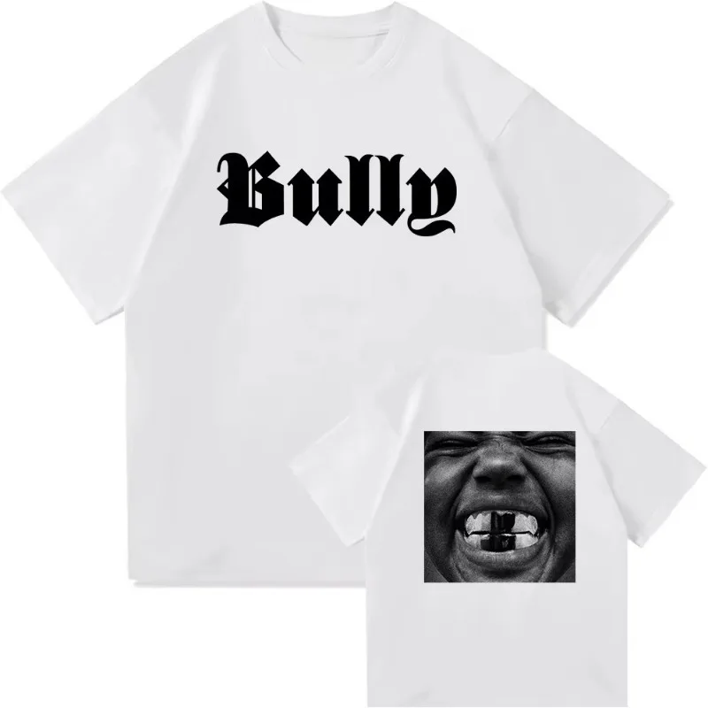 

Ye BULLY Kanye TShirt Retro 2025 Fashion Men Clothing Harajuku Vintage Unisex High Quality Cotton Clothes Fans Gift TShirts Tops