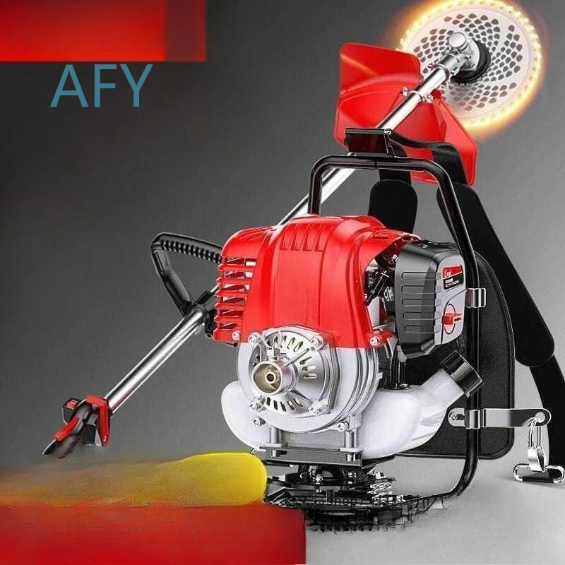 Backpack Lawn Mower for Small Household Use Multi Functional Agricultural Harvesting Tool for Wasteland Reclamation Farm