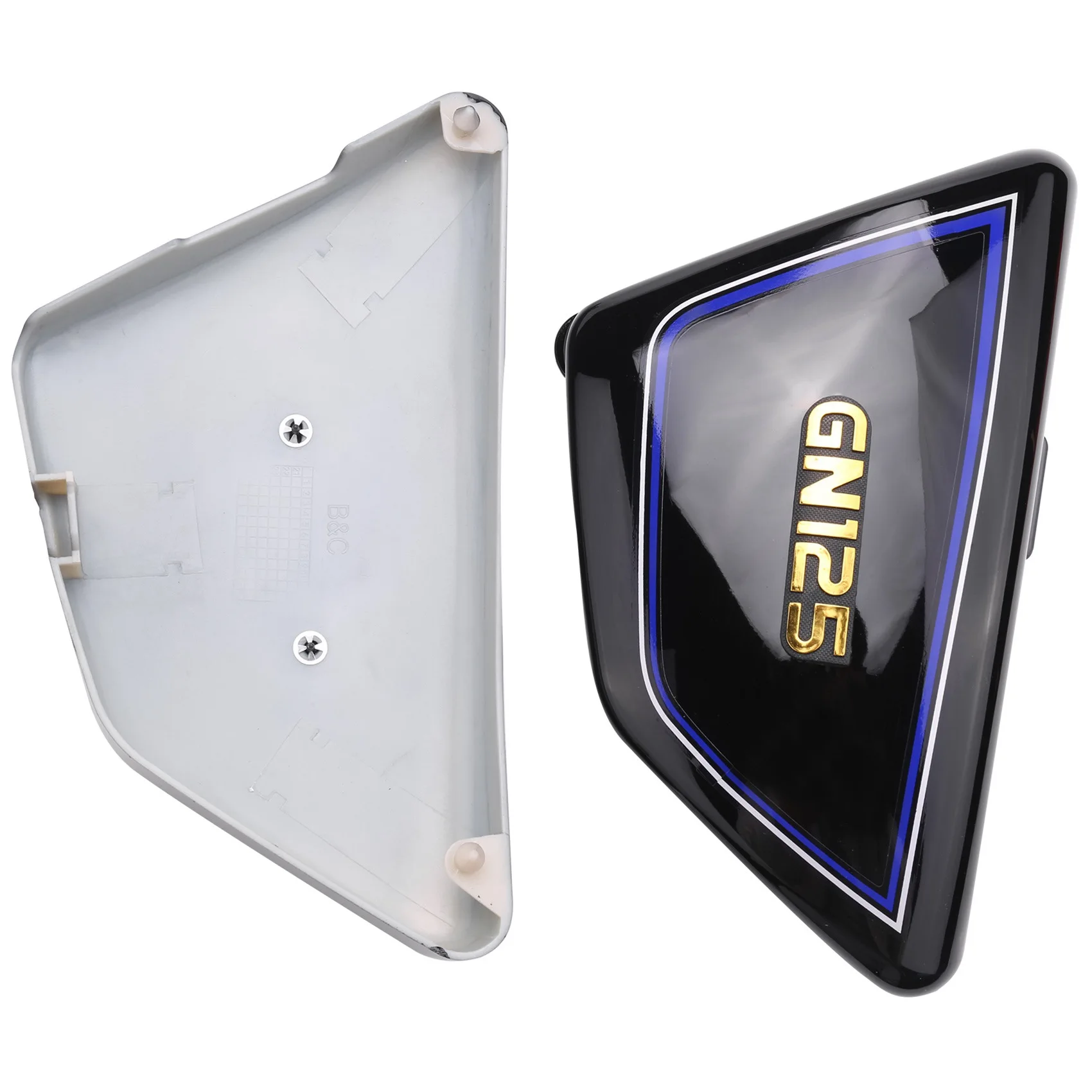A82U-Motorcycle Battery Side Cover Frame Side Covers Panels For GN125 GN 125