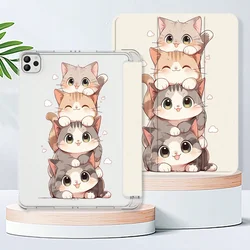 Flip Smart Cover For IPad Air 6 Case IPad 10th Gen Air 5th 4th 10.9 2020 Pro 11 IPad 10.2 9th 8th 7th Smart Case with Pen Holder