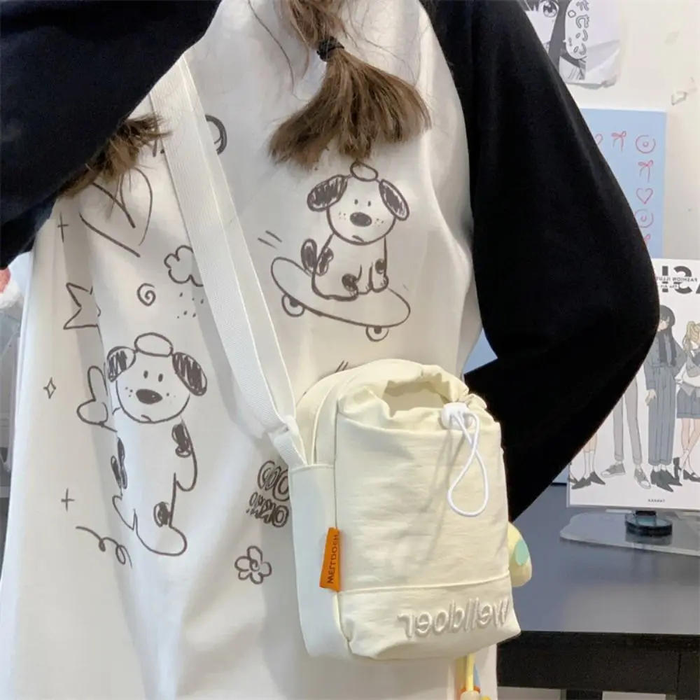 

Shoulder Strap Water Bottle Carrier Bag Quick Drying Nylon Water Bottle Holder Handle Front Pocket Water Bottle Sling Bag Case