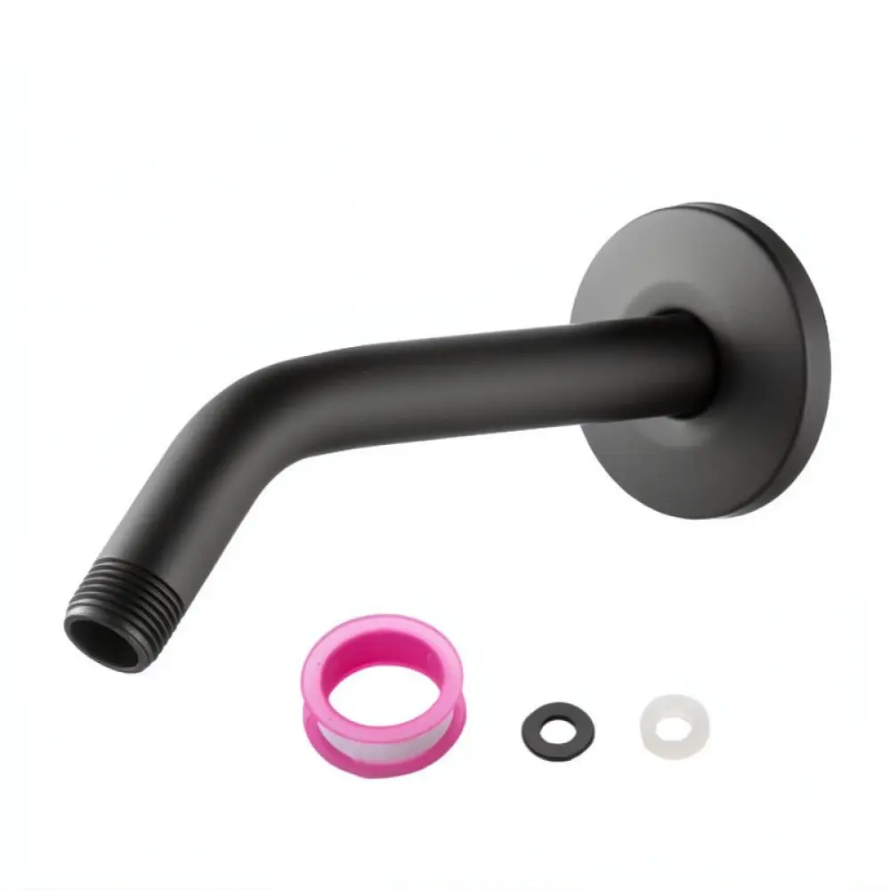 6 Inch Concealed Shower Arm Stainless Steel Wall Mounted Ceiling Pipe Extension For Rain Shower Head Bathroom Parts