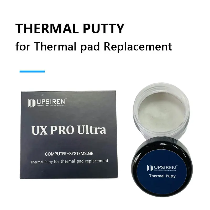 UPSIREN UX Ultra PRO  16.8w/mk Thermal Putty For VGA GPU IC Processor Rapid Cooling Thermal Pad Replacement Heat Blocking Putty