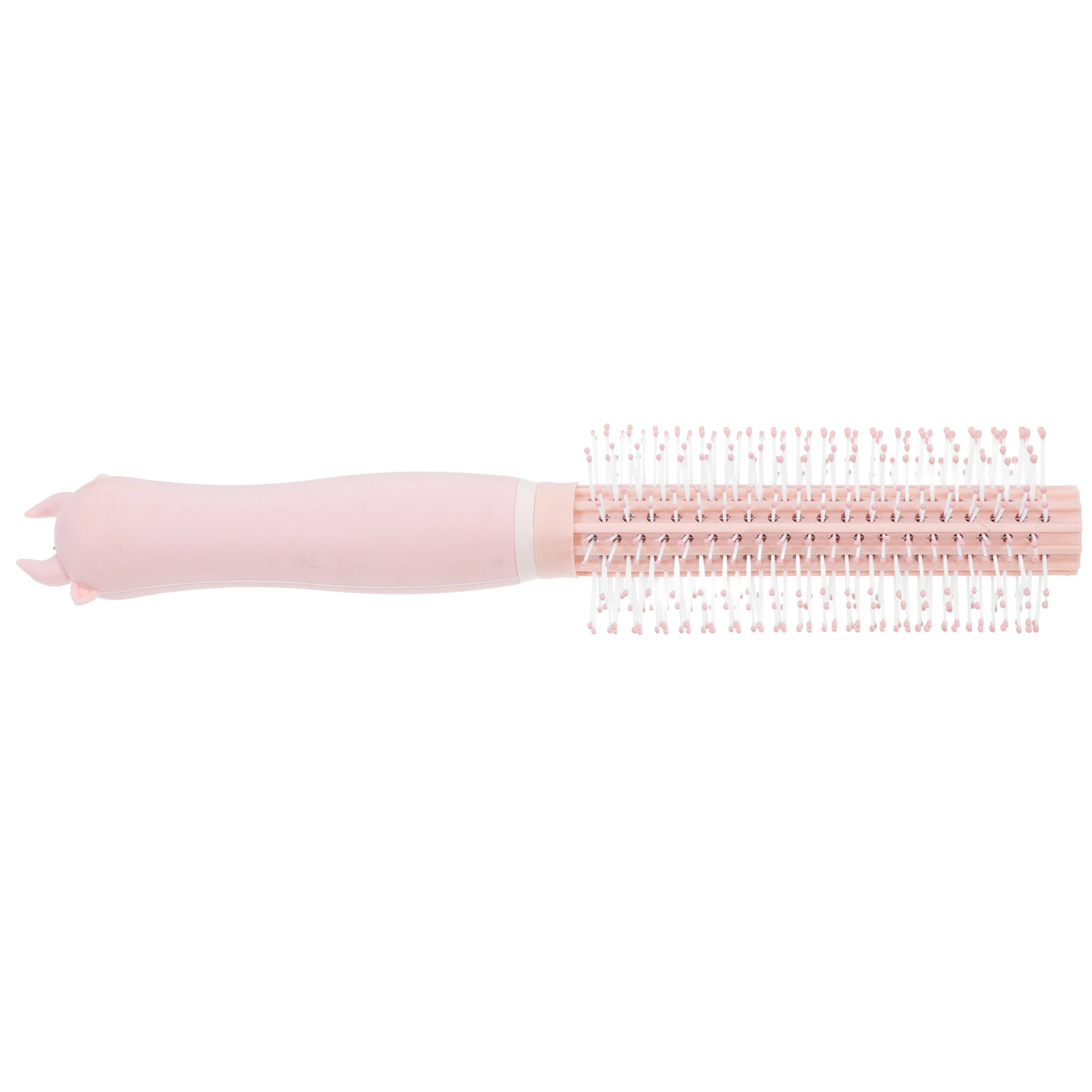 

Mini Hair Styling Roll Brush Portable Lotus Drying Curling Rolling Comb Female Curling Comb Brush Home Travel Use