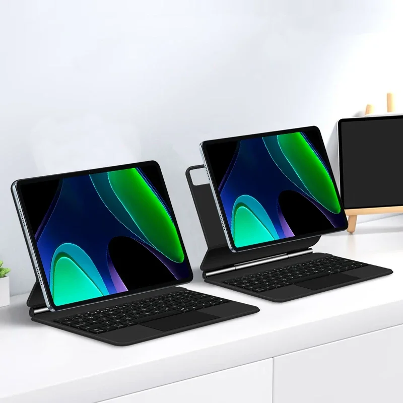 Magic Backlit Keyboard Case for Xiaomi Pad 6 Pad 6 Pro 2023 11 inch Floating Stand Wireless Keyboard TouchPad Smart Cover