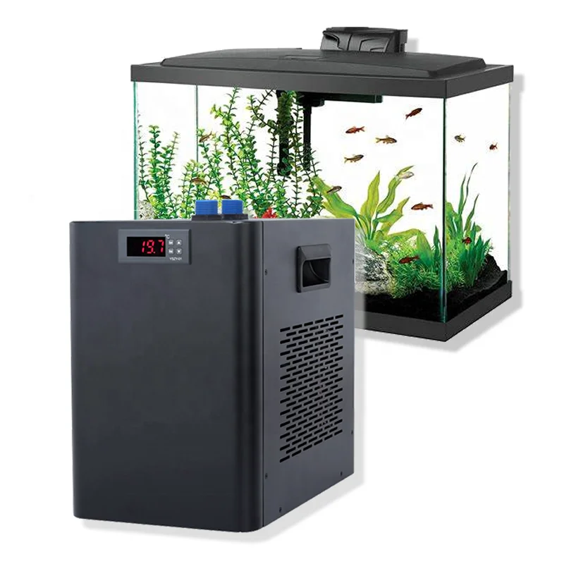 

ICEGALAX Home Use Aquarium Cooling Machine Cold Plunge 1HP Water Chiller Mini Chilling for Fish Tanks