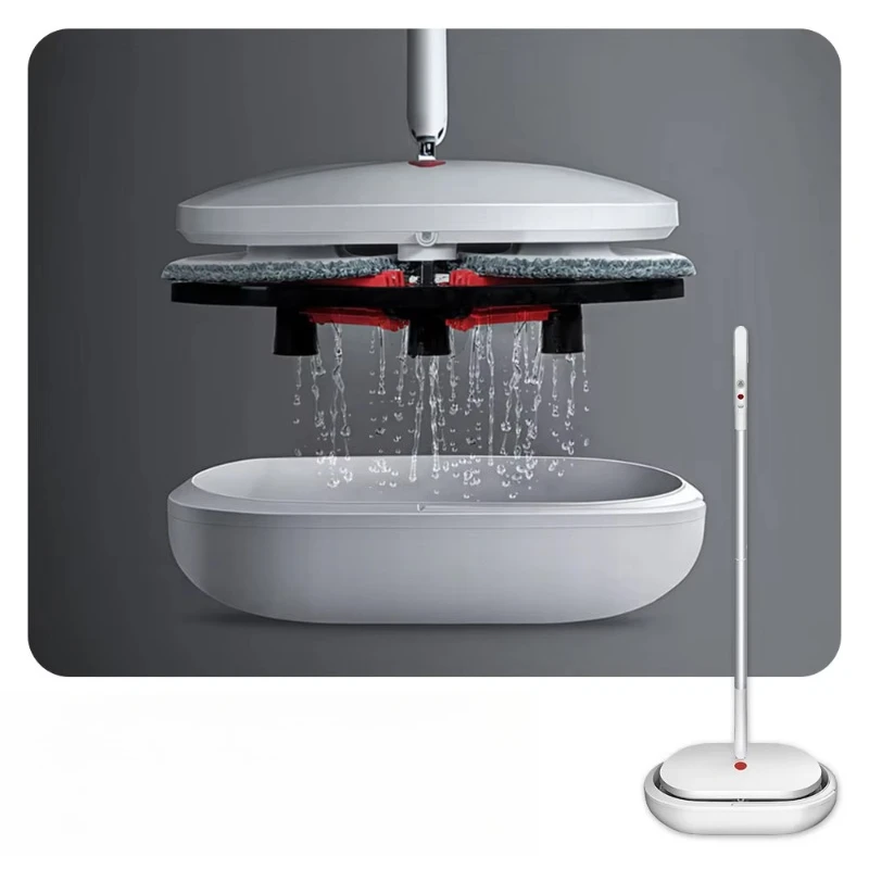 Household Household Magic Electric Rotary Spray Mop and Bucket Set for Floor Cleaning - Aliexpress Deal