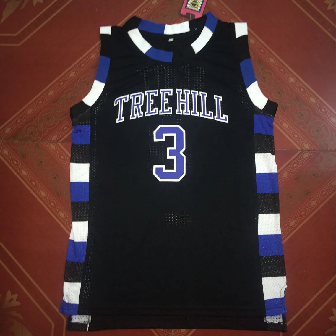 Basketball Sleevelsss Adult Jersey One Tree Hill Nathan Scott #23 #3 Ravens Stitched Sport Movie TV series Jersey Cosplay Shirt