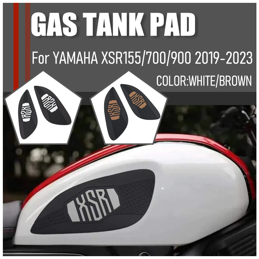 XSR 155 Gas tank pad Non-Slip Sticker Fuel Tank Anti  Protective Pad Paper Protectors For YAMAHA XSR155 XSR700 XSR900 2019-2023