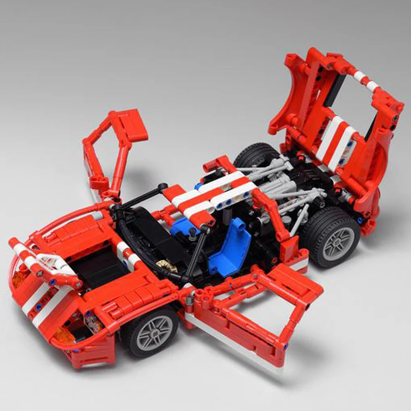 Neue MOC-42772 gt (1:16) supercar Modellbau Kit Block selbstsicher nde Ziegel Geburtstag Weihnachts geschenk