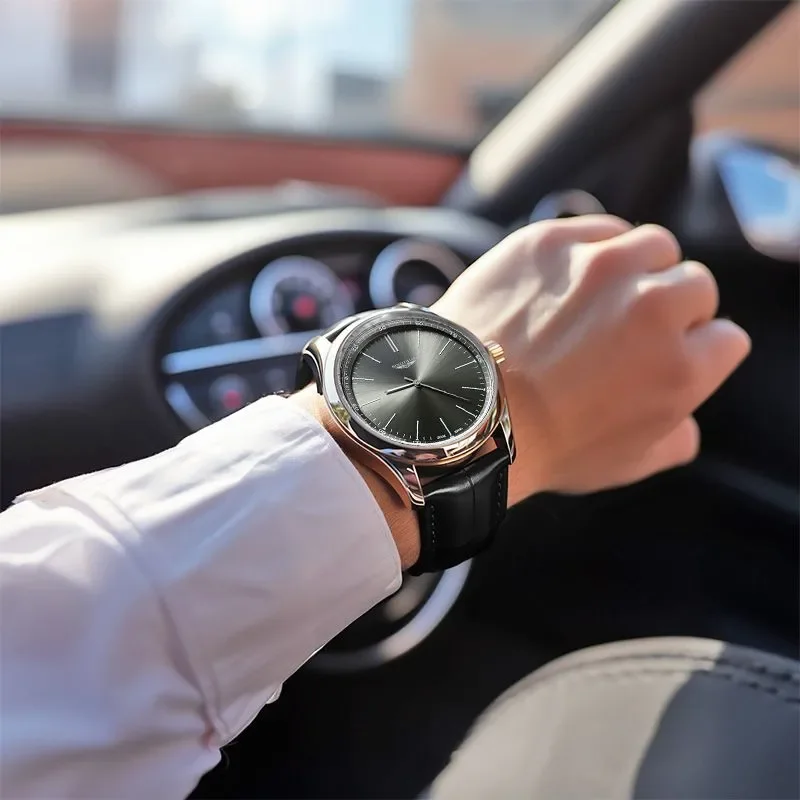 Top Brand Man Wristwatch Luxury Business Waterproof Men Watch For Men Quartz Clock Leather Men's Watches reloj Handsome 2025 New