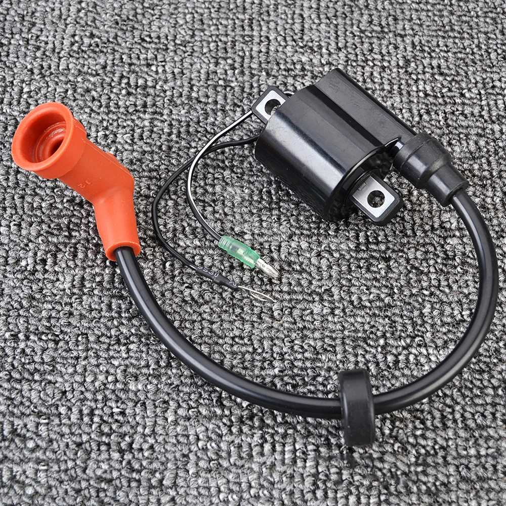 Motorcycle Ignition Coil Assy For Yamaha High voltage coil 40hp 40X E40X 40X M(W/T)HS/L OEM 66T-85570-00