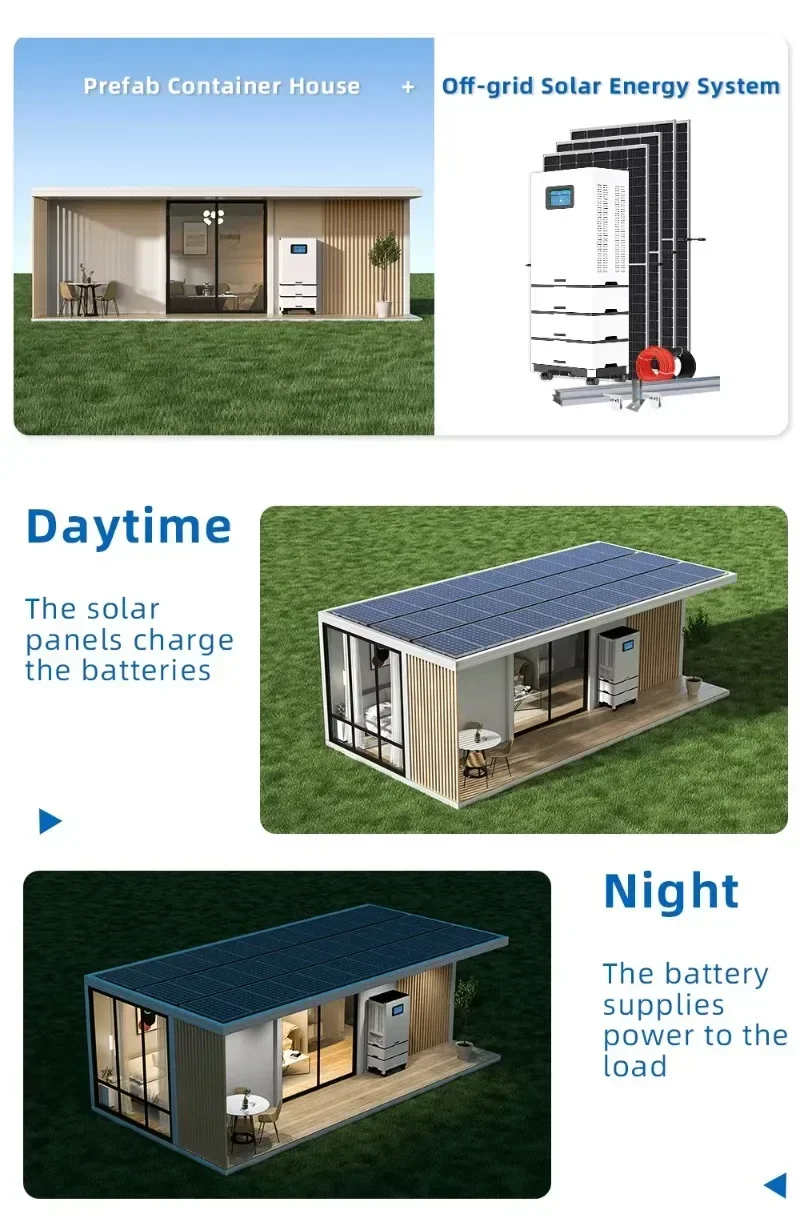 Maison de Conteneurs Préfabriqués de Luxe, Extensible de 20 Pieds, 2 Chambres à Coucher, Australie