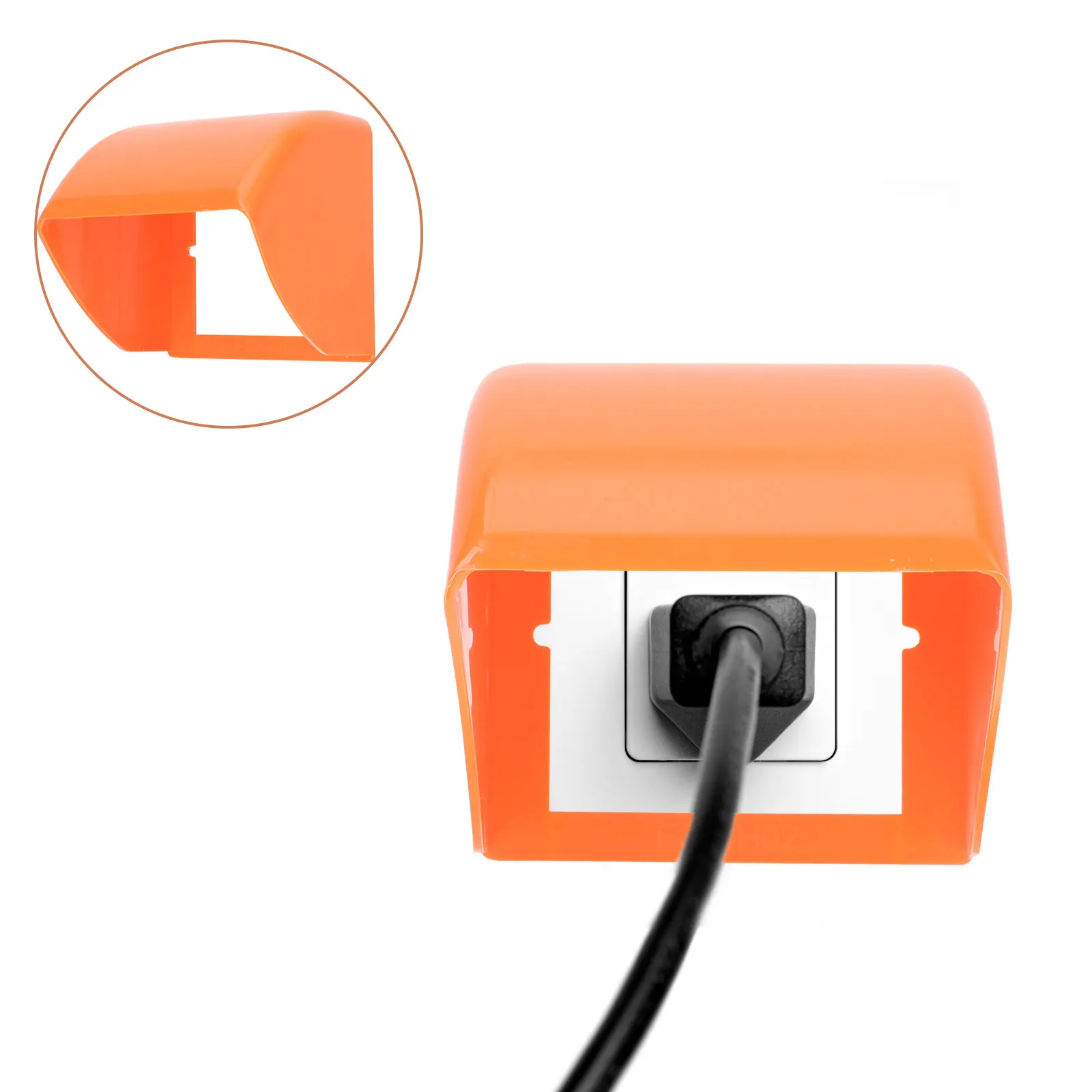 

4Pcs Waterproof Outdoor Socket Cover Wall Protector 86 Type Socket Protector Box Outlet Case Outlet Cover Box Home Supplies