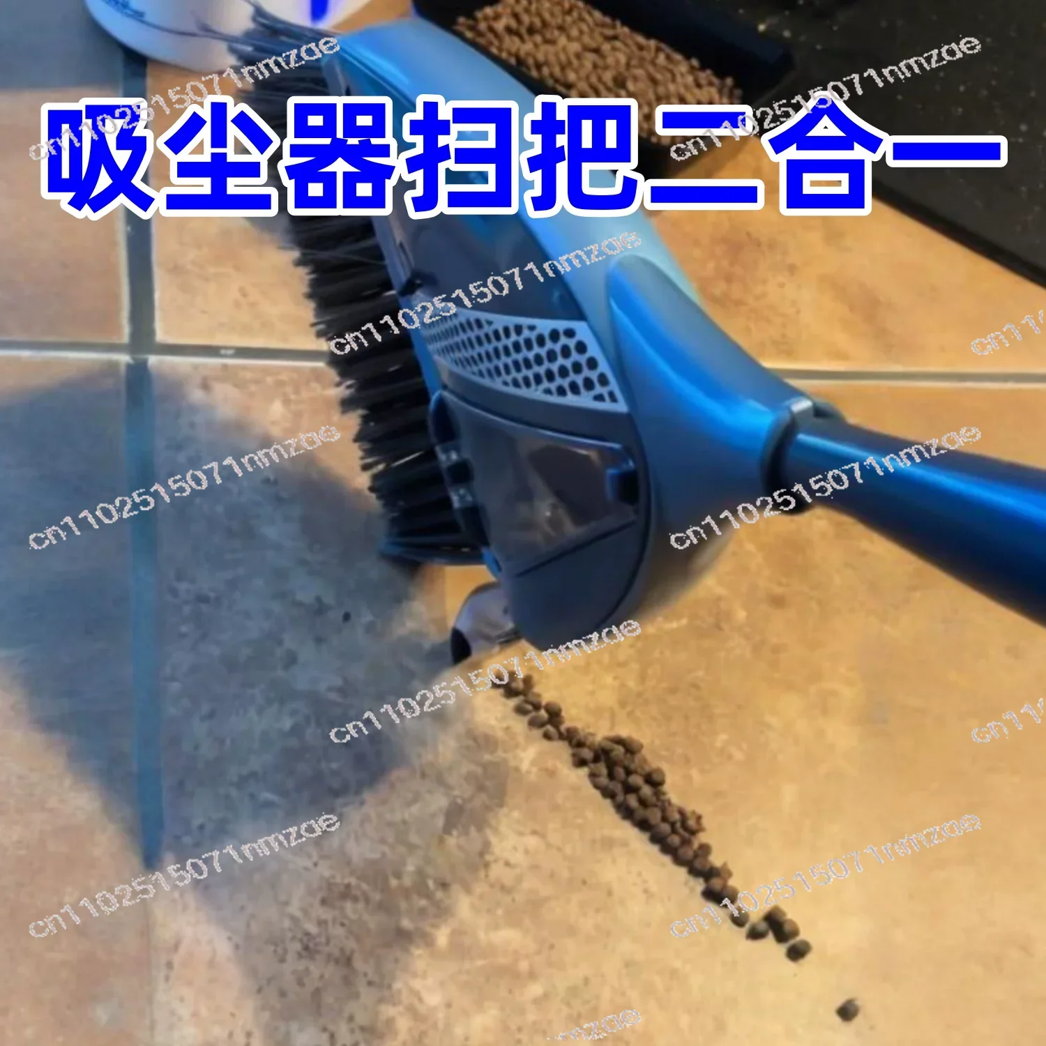 2 in 1 Cordless Floor Sweeper Vacuum Cleaner, Intelligent Handheld Lazy Cleaning Broom for Sewing Track Dust Collection