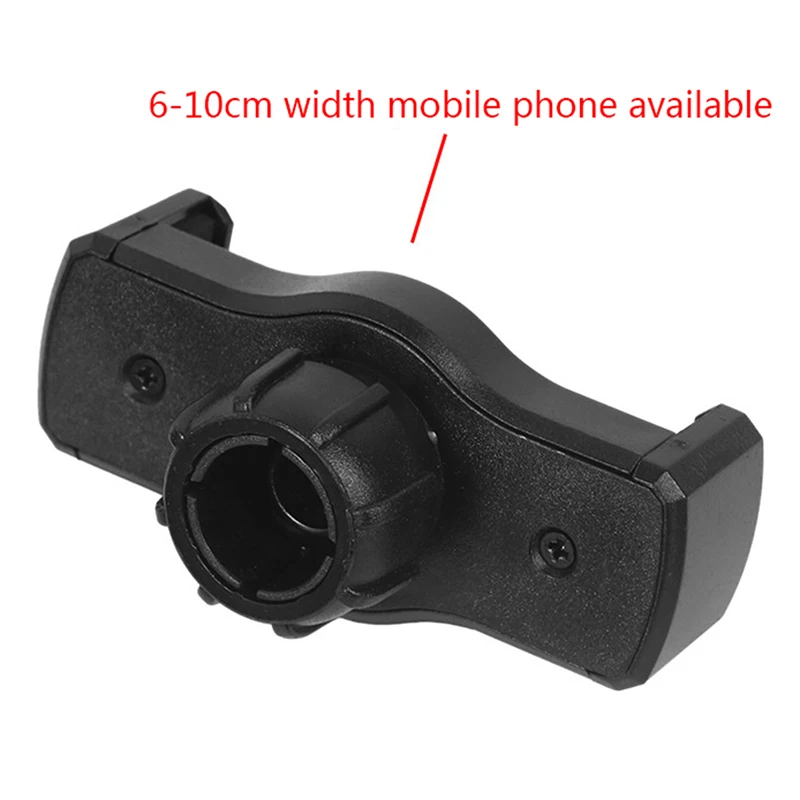 

Double Live Mobile Phone Stand Portable Adjustable Desk Tablet Holder Clip Head For All Phone