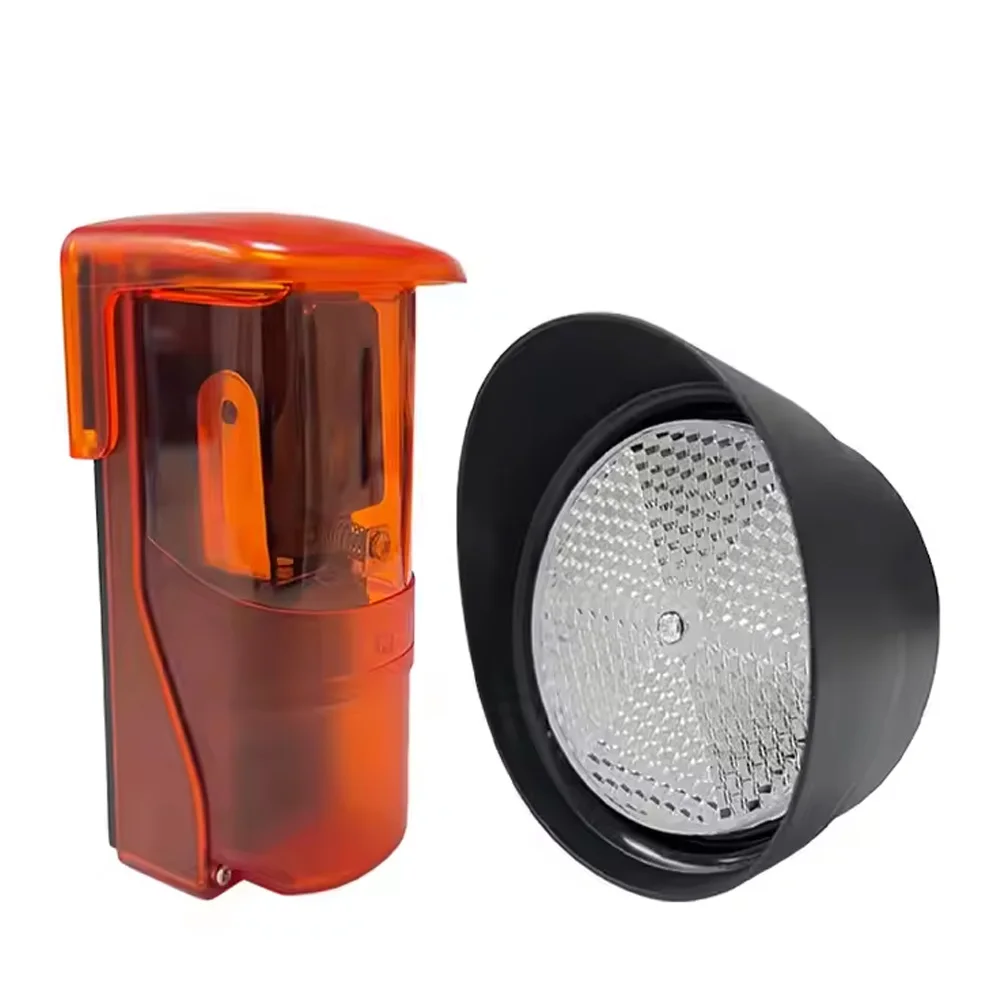 Dual Voltage Photocell Detector - Long Range IR Beam for Swing/Sliding Gates (DC/AC 12-24V Compatible