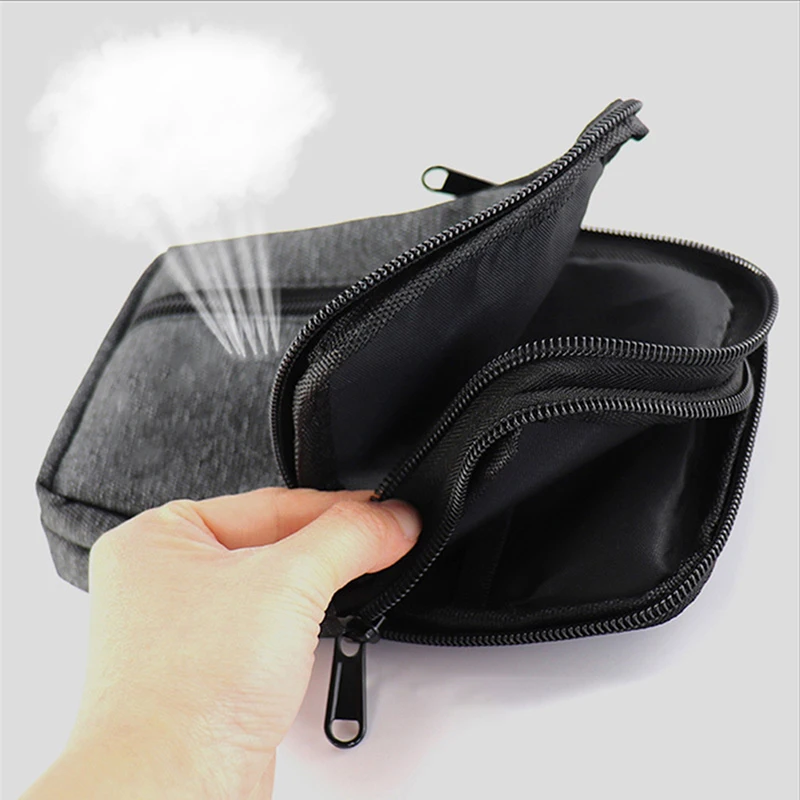 Riñonera táctica impermeable para hombre y mujer, bolso de cintura de doble capa para exteriores, con cinturón, para teléfono, Unisex