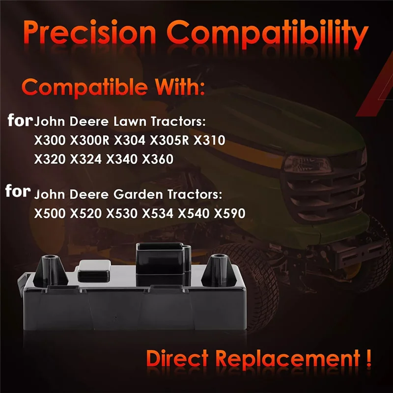 

AB66-For John Deere Garden Tractor Control Module Units:X300 X304 X310, For X500 Series AM141075, AM137667 Electronic Parts
