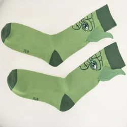 Fashion Anime Socks Cartoon Movie Star Wars Peripheral Master Yoda Figure Socks Hip Hop Men Women Charm Socks
