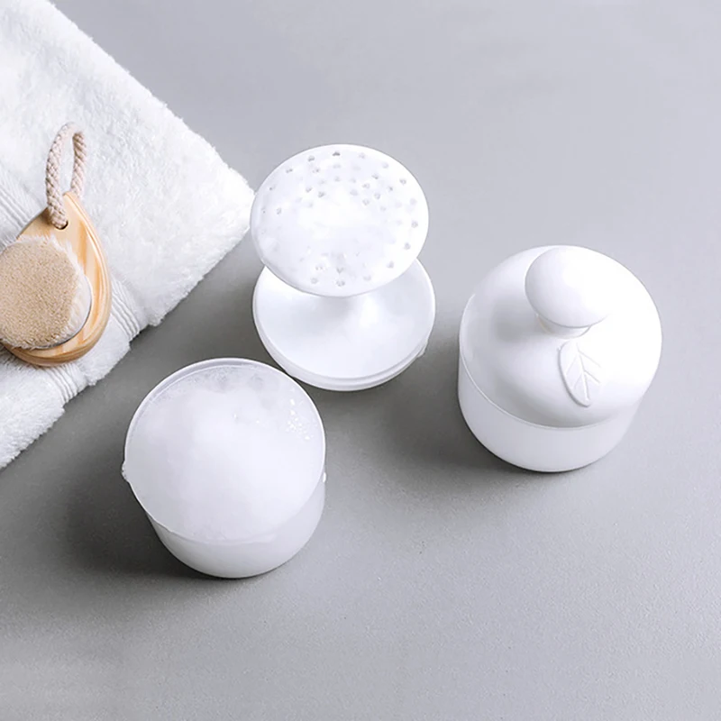 Máquina de espuma blanca para lavado de cara, vaso de espuma de plástico para baño, herramienta de limpieza de la piel, 1 unidad
