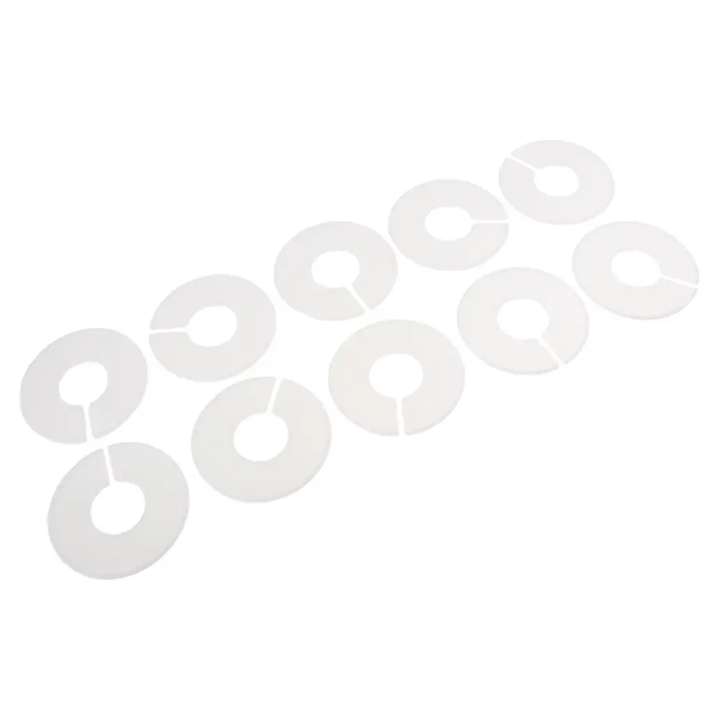 Round Clothing Rack Hanger Size Dividers Multicolor Plastic Closet Markers Organizer Tools for Clothes Stores