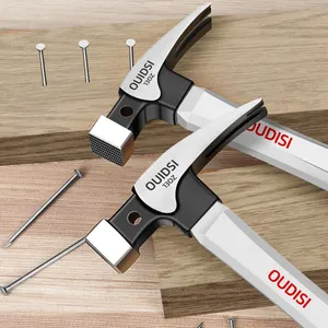 متعددة الوظائف غير قابلة للانزلاق الصلب المطرقة الصدمات مطرقة مخلب مغناطيسي للخشب التلقائي مسمار شفط أداة اليد أعلى 8 مبيعات مطرقة أوتوماتيكية للأظافر - No2