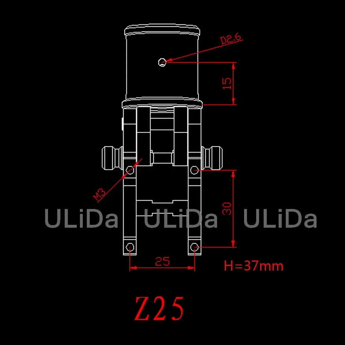 Z25 V4 Verbeterde Editie Bijgewerkt CNC Aluminium Vouwarm Buisverbinding DIY voor Dia 25mm Automatische Auto RC Quadcopter Multirotor