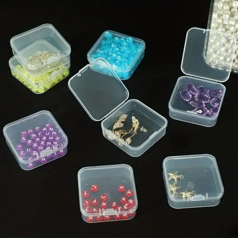 

Clear Multiple Compartment Plastic Jewelry Organizers for Beads 30 45