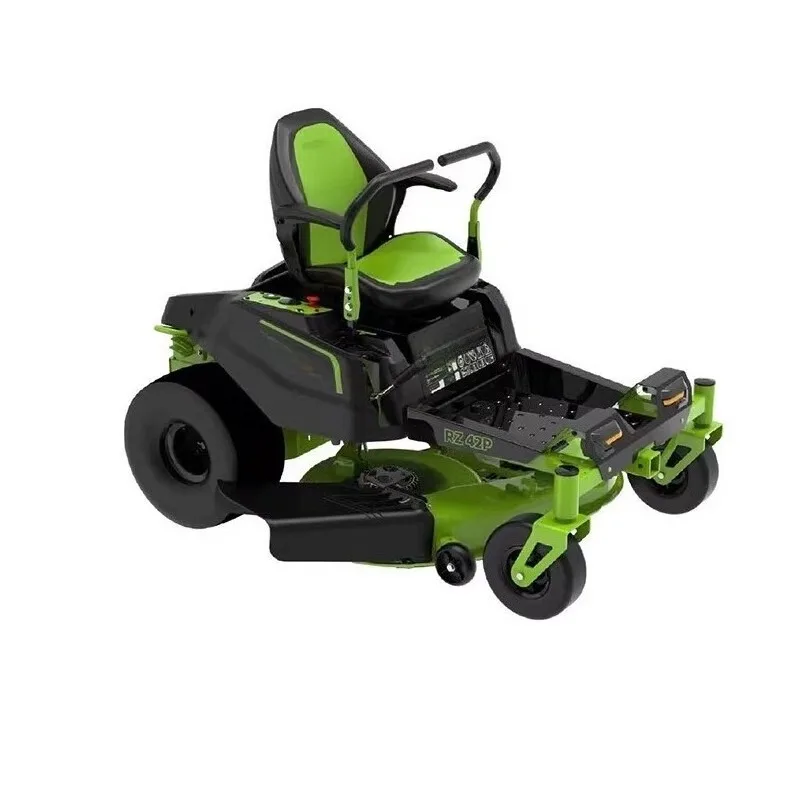 Elektromäher ohne Drehung mit Multifunktions-Rasenschneider und Fahrradtyp