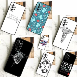 Doctor Nurse Medical Medicine Health Case For Samsung Galaxy A53 A33 A23 A13 A15 A25 A35 A55 A54 A34 A14 A51 A12 A32 A52 Cover