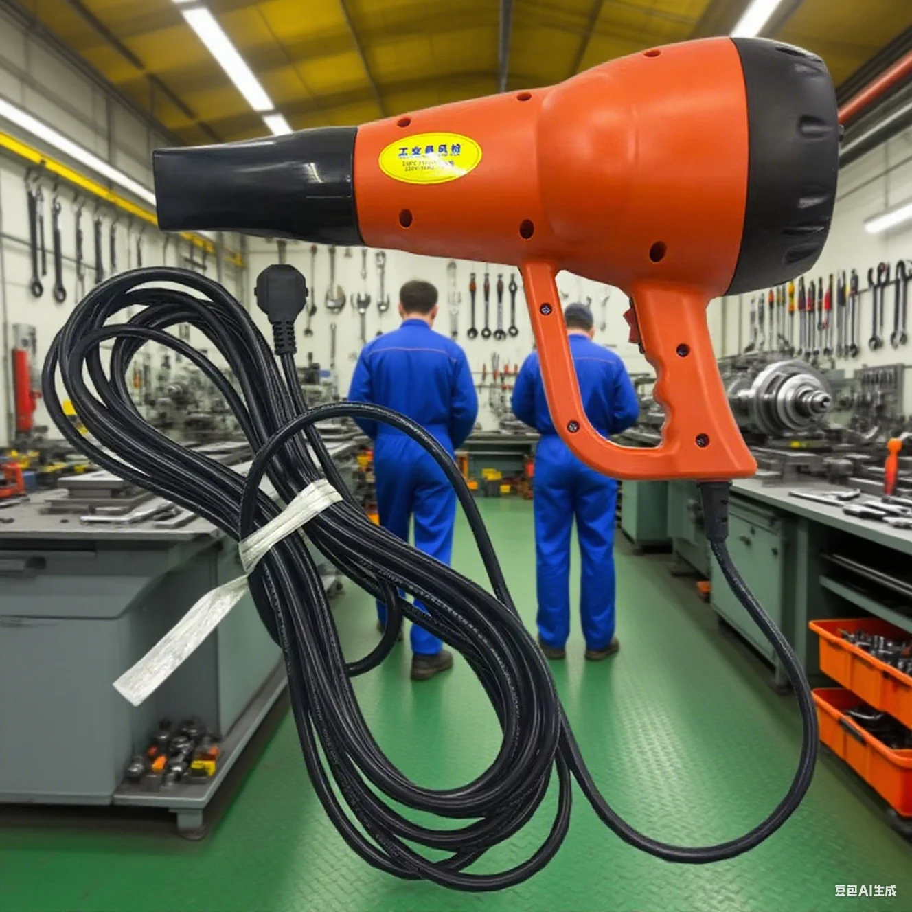 

NEW Stone drying gun 3500W Powerful Industrial Blowing and Washing Drying Gun Shrink film blower Hot air plastic welding torch