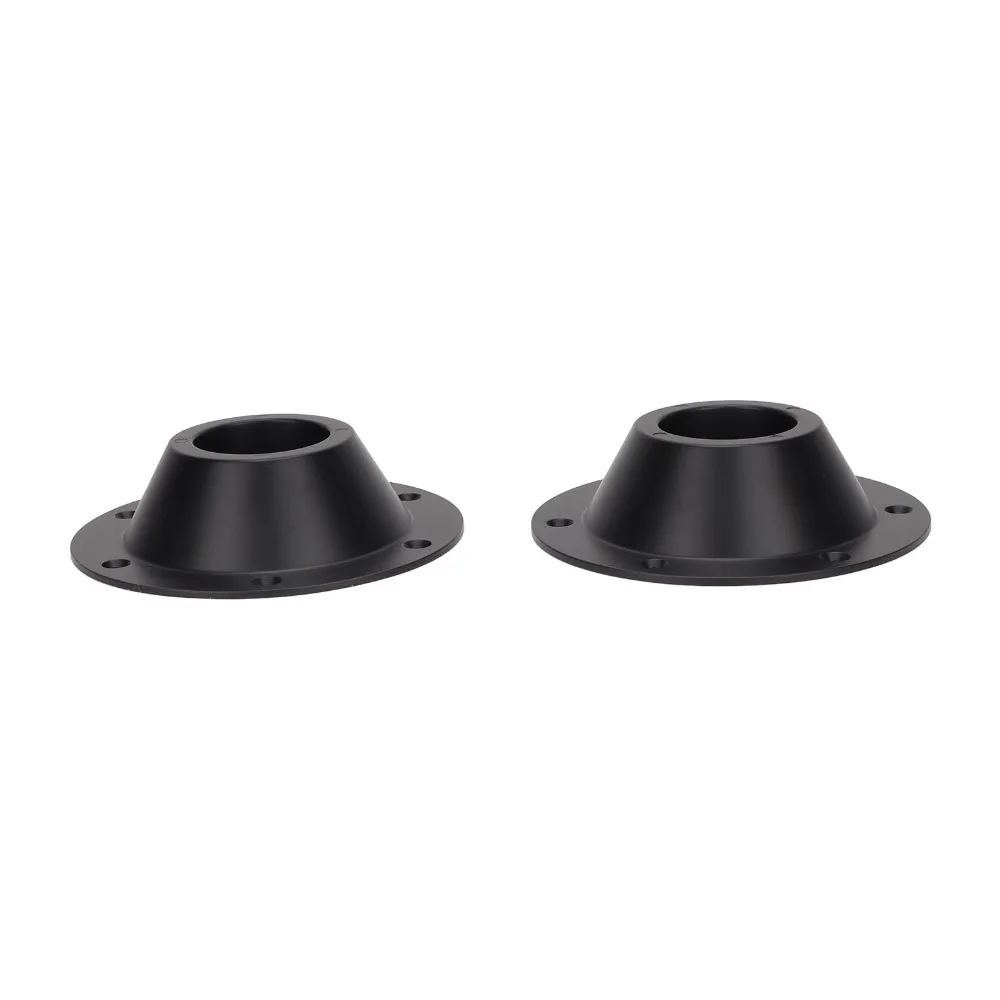 2pcs Easy Install Aluminum RV Table Base Round High Bearing Capacity Pedestal Table Base Table Mounting Base Trailer