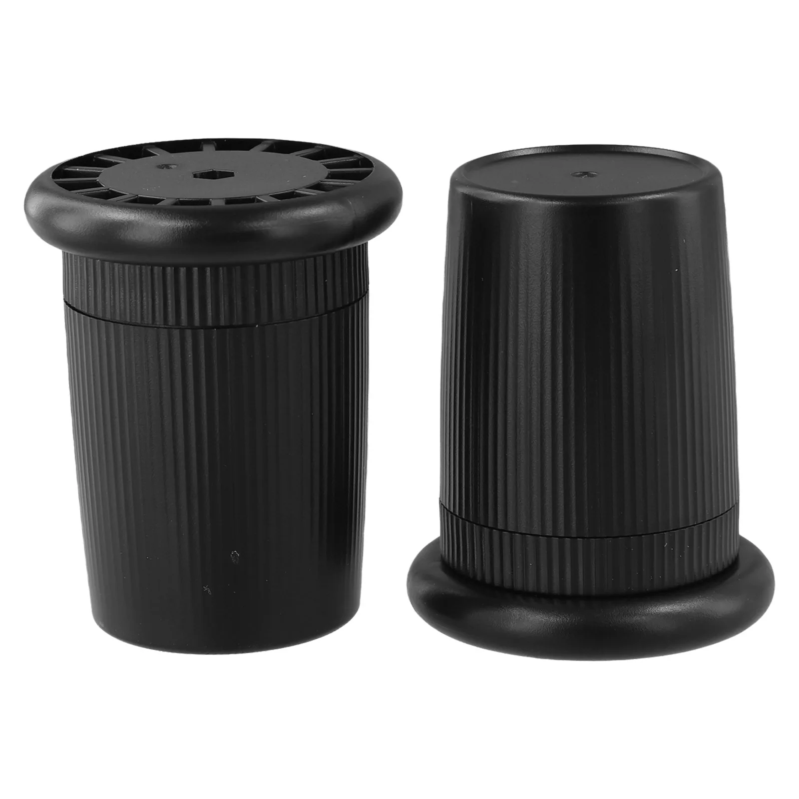 Penyangga Furnitur yang Dapat Disesuaikan, Pengangkat Tempat Tidur dengan Tinggi yang Dapat Diatur, Warna Hitam, Pemasangan Tanpa Repot, Pilihan Warna Beragam