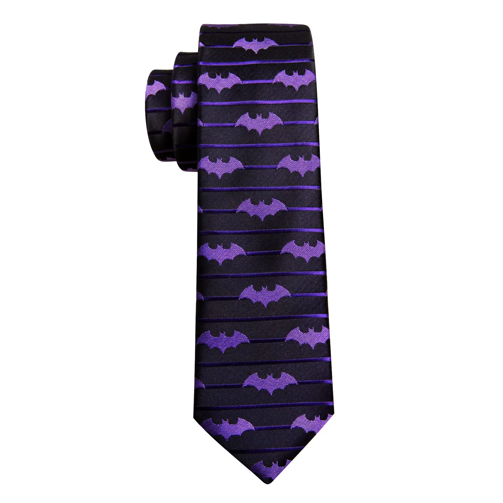 Barry.Wang Neuheit Seide Männer Krawatte Taschentuch Manschettenknöpfe Set Jacquard Tier Dinosaurier Fledermaus Gravat Krawatte Für Männliche Hochzeit Business – Detail 28
