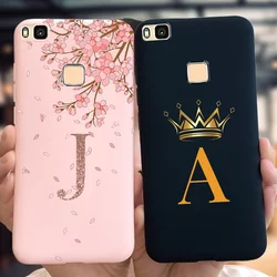 For Huawei P9 Lite 2016 Case Luxury Letters Alphabet Silicone Phone Cover For Huawei P9Lite VNS-L21 L22 L23 L31 Soft Funda Coque