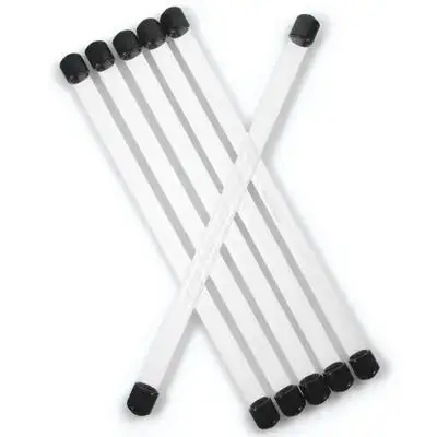 

6Pcs Agarwood Incense Round Storage Tubes Transparent Plastic Portable Round Tube Lid Sealing Storage Tube for Home Use