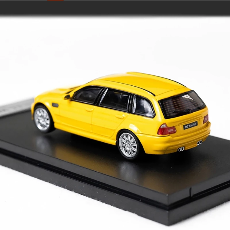 Stance Hunters SH Alloy 1:64 E46 Wagon Car Model Adult Classic Collection Static Display Gift Ornament