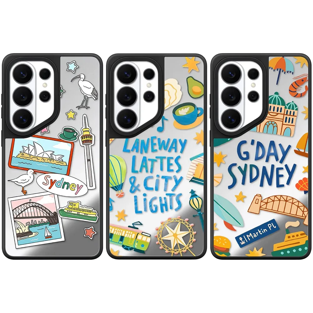 6051584 Mirror Magnetic Case: Compatible with Samsung Galaxy S23 U S24U S25 S26 Ultra S25+ S26 Plus Shell