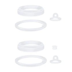 367A 3/4pcs Silicone Sealing Gasket Accessories for Thermoflask 24/32/40/64oz Seal Rings Replacement Water Bottle Cup Parts